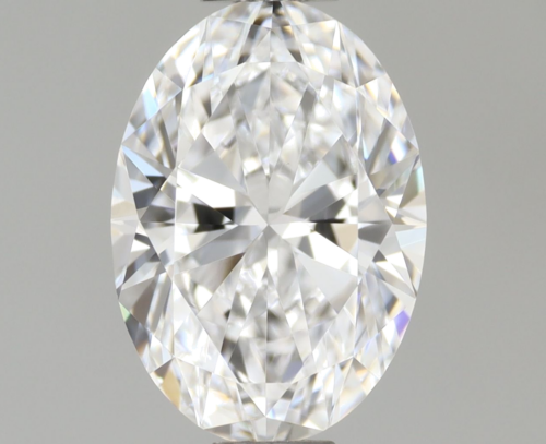 0.6 carat D-VS1 Natūralus Oval Deimantas (1)
