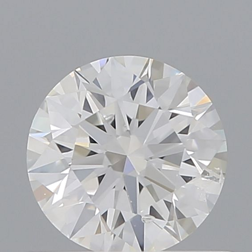 0.62 carat G-SI2 Excellent cut Natūralus Round Deimantas (1)