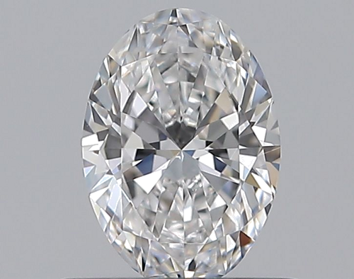 0.52 carat D-VVS1 Natūralus Oval Deimantas (1)