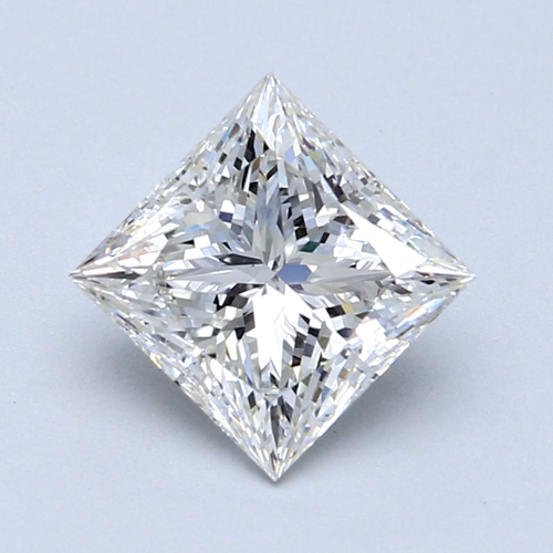 2.08 carat H-VVS2 Natūralus Princess Deimantas (1)