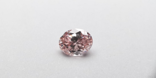 0.4 carat Fancy Intense Pink-VS2 Natūralus Oval Deimantas (1)