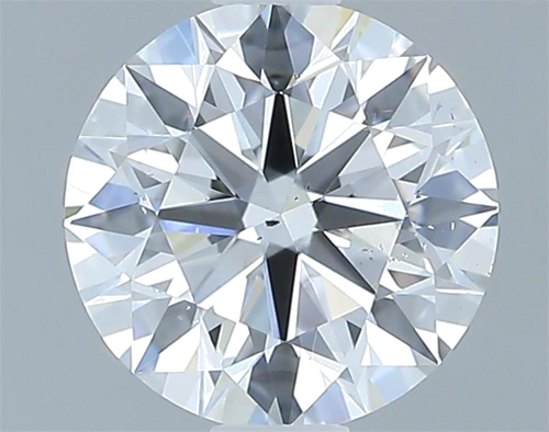 0.76 carat E-SI1 Excellent cut Natūralus Round Deimantas (1)