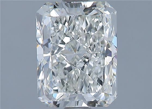 1.53 carat I-VVS2 Natūralus Radiant Deimantas (1)