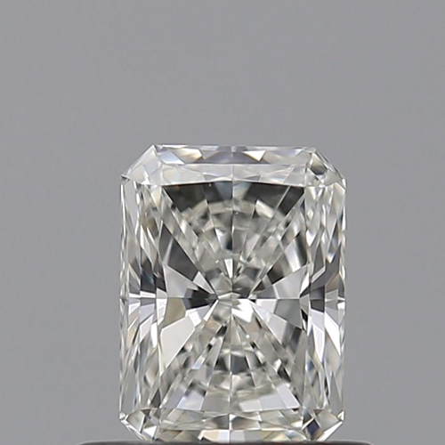 0.52 carat H-VVS2 Natūralus Radiant Deimantas (1)