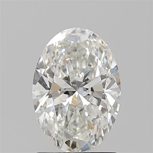 1.5 carat H-SI2 Natūralus Oval Deimantas (1)