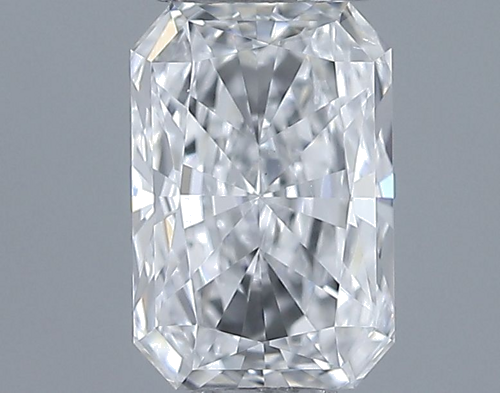 0.65 carat D-VS2 Natūralus Radiant Deimantas (1)