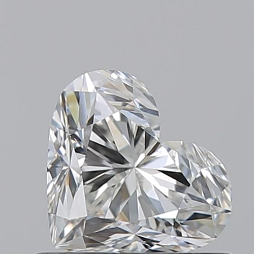 0.7 carat G-VS1 Natūralus Heart Deimantas (1)