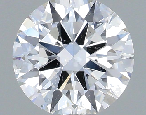0.55 carat E-SI2 Excellent cut Natūralus Round Deimantas (1)