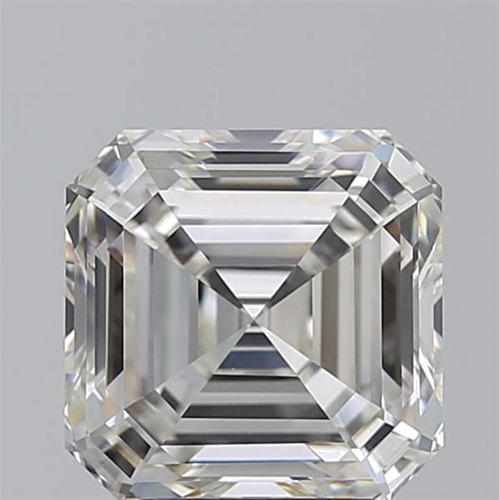 4.02 carat H-VS1 Natūralus Asscher Deimantas (1)