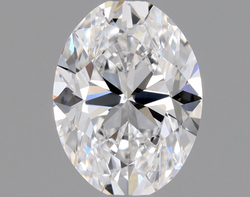 0.5 carat D-VS2 Natūralus Oval Deimantas (1)