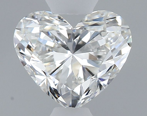 0.5 carat G-VS1 Natūralus Heart Deimantas (1)