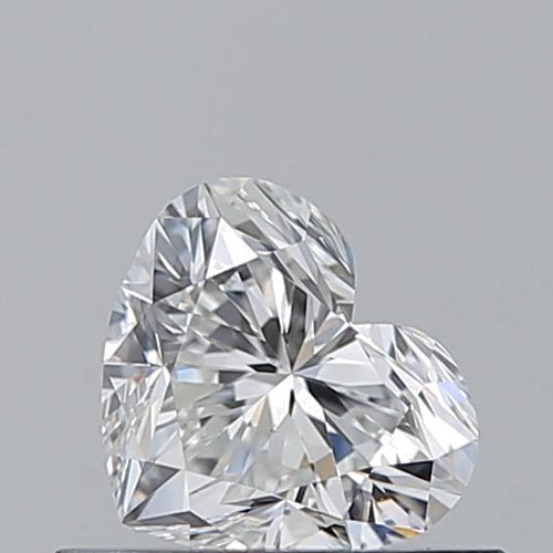 0.5 carat E-VS1 Natūralus Heart Deimantas (1)