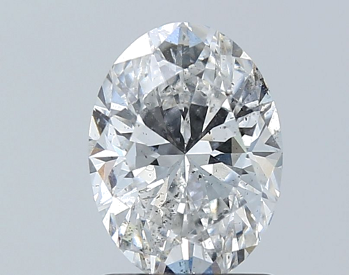 1.5 carat E-SI2 Natūralus Oval Deimantas (1)