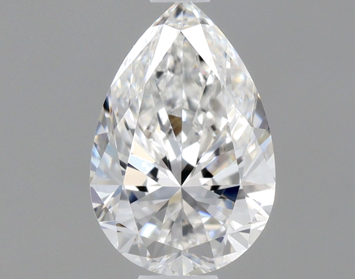 0.5 carat E-VVS1 Natūralus Pear Deimantas (1)