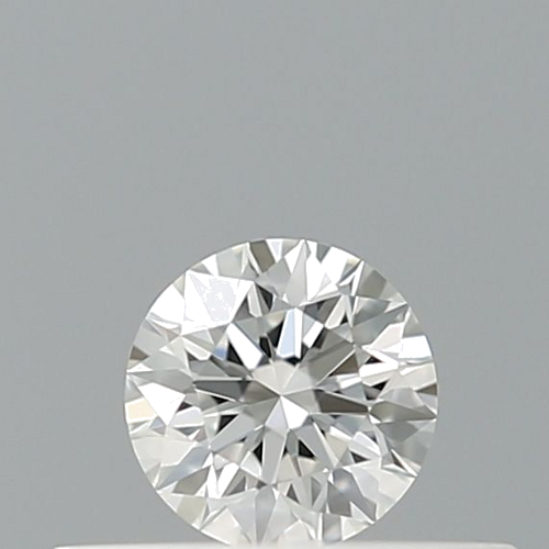 0.19 carat F-VVS2 Excellent cut Natūralus Round Deimantas (1)