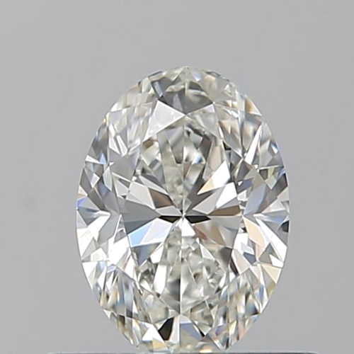 0.55 carat H-VVS2 Natūralus Oval Deimantas (1)