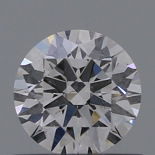 0.54 carat D-SI2 Excellent cut Natūralus Round Deimantas (1)
