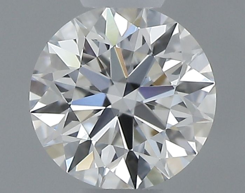 0.38 carat F-VVS2 Excellent cut Natūralus Round Deimantas (1)