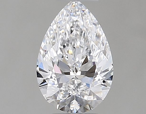 0.31 carat D-VVS2 Natūralus Pear Deimantas (1)