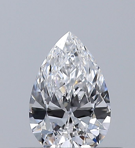 0.32 carat E-VVS1 Natūralus Pear Deimantas (1)