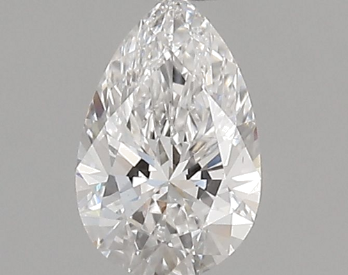 0.3 carat E-VS2 Natūralus Pear Deimantas (1)