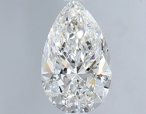 1.03 carat F-VVS1 Natūralus Pear Deimantas (1)