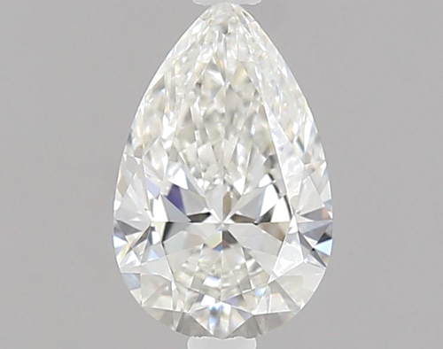 0.5 carat H-VVS1 Natūralus Pear Deimantas (1)