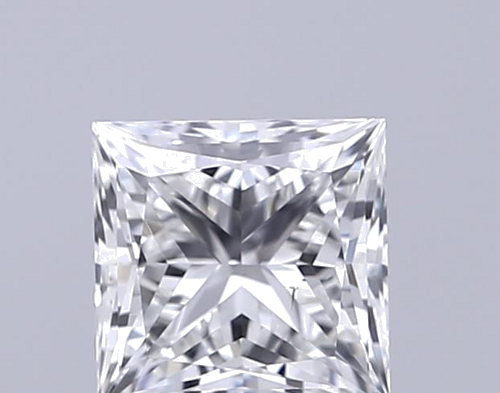 0.51 carat G-VS2 Natūralus Princess Deimantas (1)