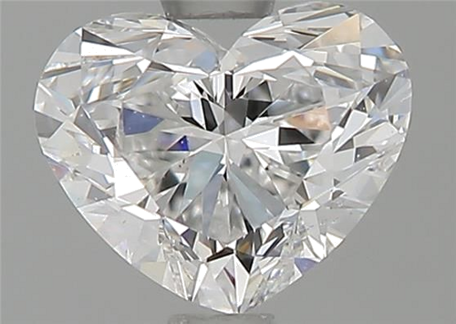 1.01 carat D-VS1 Natūralus Heart Deimantas (1)
