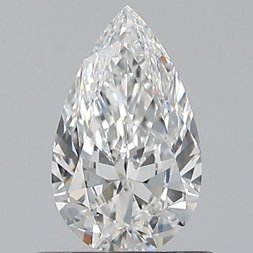 0.54 carat E-IF Natūralus Pear Deimantas (1)