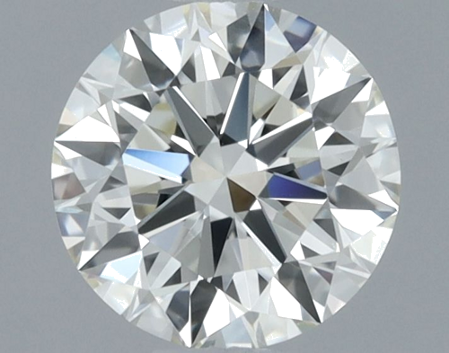0.52 carat K-IF Excellent cut Natūralus Round Deimantas (1)