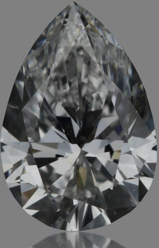 0.18 carat E-VS1 Natūralus Pear Deimantas (1)