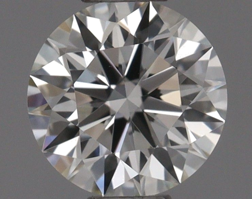 0.37 carat J-VVS2 Excellent cut Natūralus Round Deimantas (1)