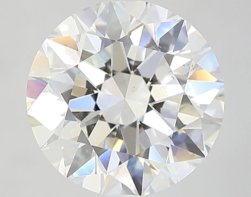 3.02 carat F-SI1 Excellent cut Natūralus Round Deimantas (1)