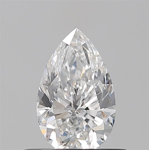 0.5 carat E-VS1 Natūralus Pear Deimantas (1)