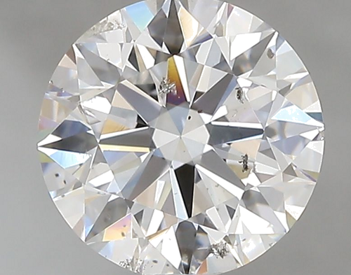 1.77 carat F-SI2 Excellent cut Natūralus Round Deimantas (1)