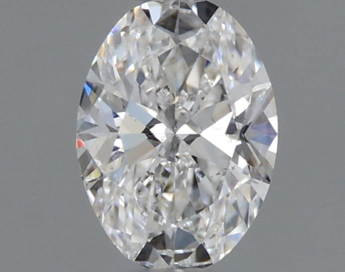 0.45 carat E-SI1 Natūralus Oval Deimantas (1)