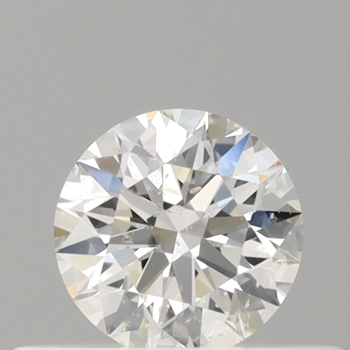 0.34 carat G-SI2 Excellent cut Natūralus Round Deimantas (1)