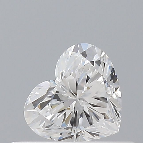 0.35 carat D-VVS1 Natūralus Heart Deimantas (1)