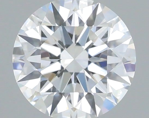 0.22 carat F-VVS1 Excellent cut Natūralus Round Deimantas (1)