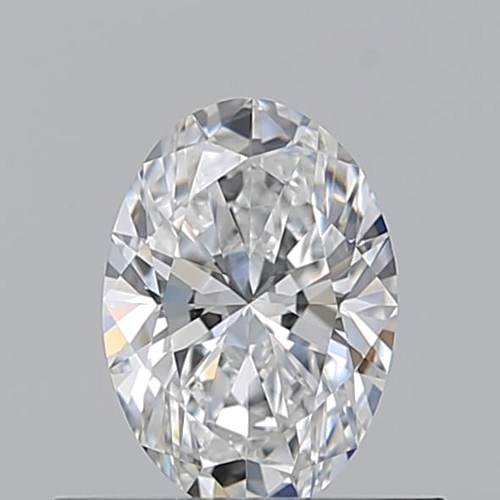 0.5 carat E-VS2 Natūralus Oval Deimantas (1)