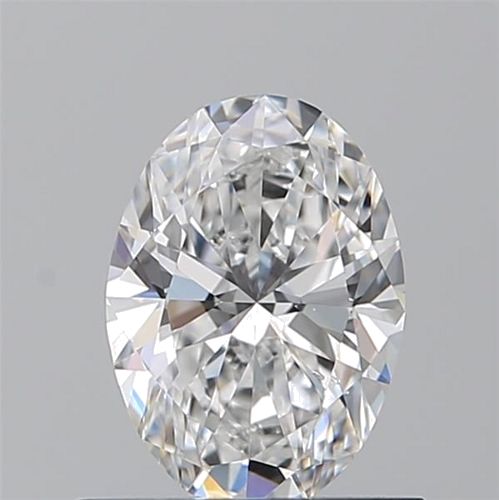 0.71 carat D-SI1 Natūralus Oval Deimantas (1)