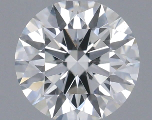 0.45 carat F-VVS2 Excellent cut Natūralus Round Deimantas (1)