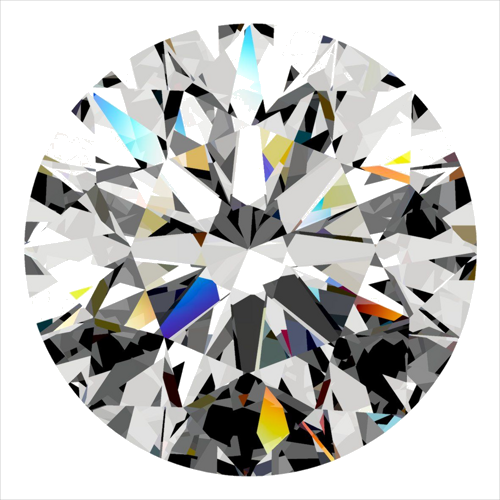 0.3 carat G-VS1 Very Good cut Natūralus Round Deimantas (1)
