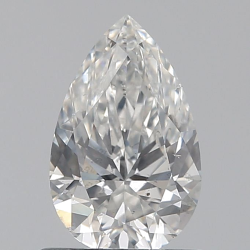 0.71 carat G-SI2 Natūralus Pear Deimantas (1)