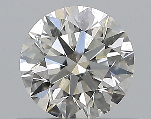 0.51 carat I-SI2 Excellent cut Natūralus Round Deimantas (1)