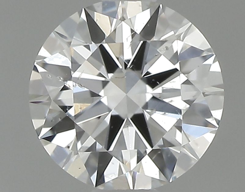 0.45 carat F-SI2 Excellent cut Natūralus Round Deimantas (1)