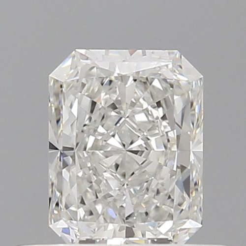 0.5 carat G-VS2 Natūralus Radiant Deimantas (1)