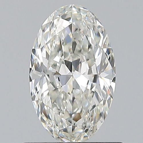 0.6 carat H-VVS2 Natūralus Oval Deimantas (1)