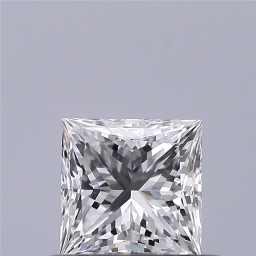 0.45 carat E-VVS1 Natūralus Princess Deimantas (1)